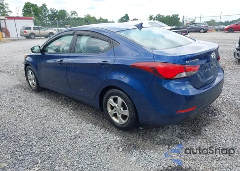 2015 Hyundai Elantra Se from USA, damaged, VIN 5NPDH4AE5FH551225
